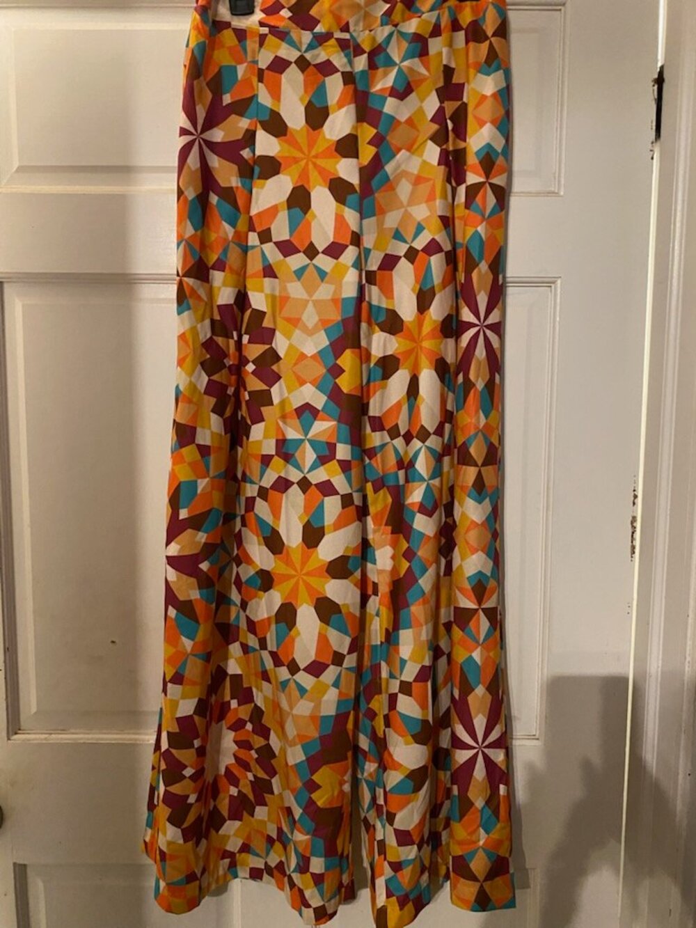 Flying Tomato retro design palazzo pants size large